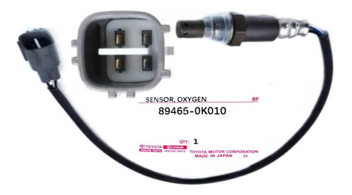 Sensor Oxigeno Toyota Hilux 2.7 4runner Fortuner 4.0 Banco 2