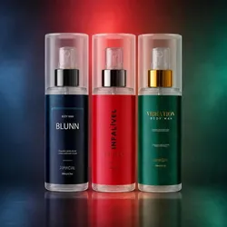 Kit 3 Body Splash Masculino Homme Desodorante Barbours 200ml