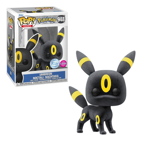 Funko Pop Pokemon Umbreon Flocked Special Edition