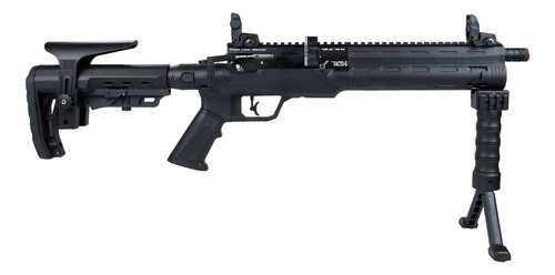 Espingarda Pcp 5.5mm Tática Com 4 Magazines + Case + Bipe