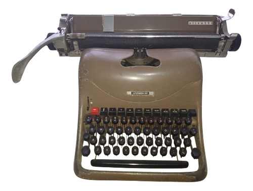 Máquina De Escribir - Olivetti Lexikon 80 Funcionando