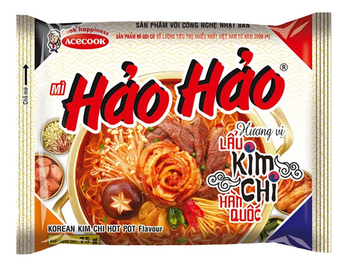Fideos Instatáneos Sabor Kimchi Acecook, 77g