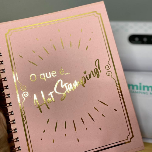 Foil Holográfico Dourado - Mimo - 30cm X 3,00 Metros