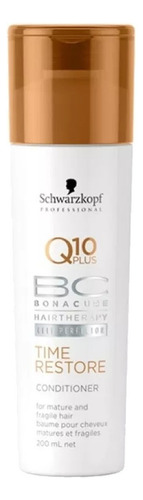 Schwarzkopf Bc Q10 Plus Time Restore - Condicionador 200ml