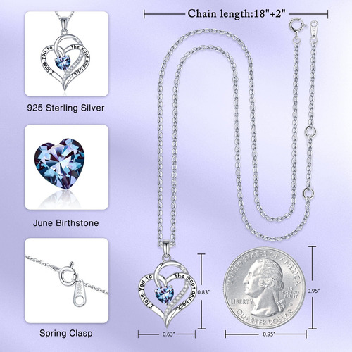 Iefil Collares Con Piedra Natal Para Mujer ' Ideas De Regalo