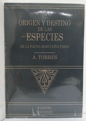 Libro El Origen Y Destino De Las Especies De La Fauna Mascu