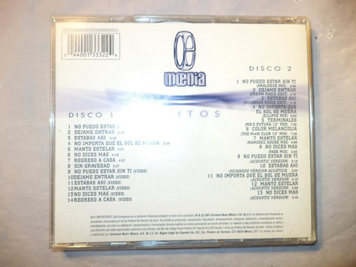 2 Cds Éxitos, Moenia (Usado)