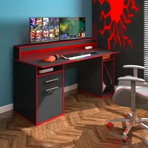 Imagen 2 de 7 de Escritorio Gamer Organizador Pc
