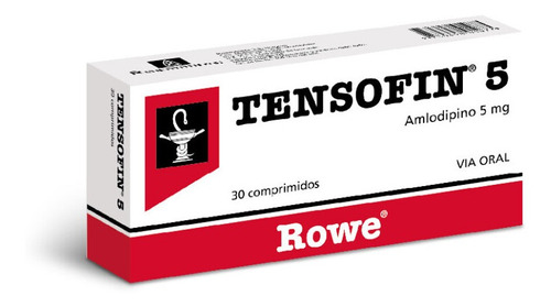 Tensofin® 5mg X 30 Comp. (amlodipino) | Antihipertensivo 