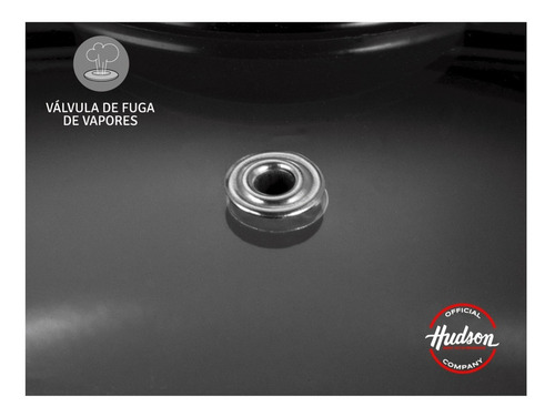 Cacerola Antiadherente Hudson 28 Cm Aluminio Color Negro