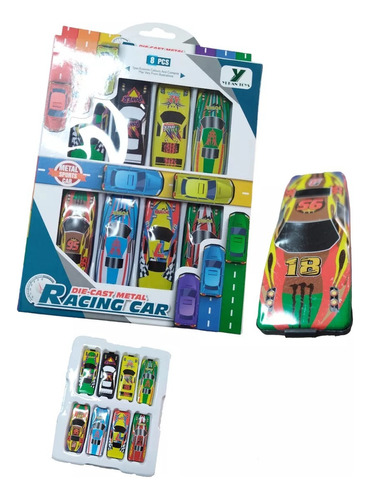 Colección De Carros Juguete Niños 15 Carros Diferentes