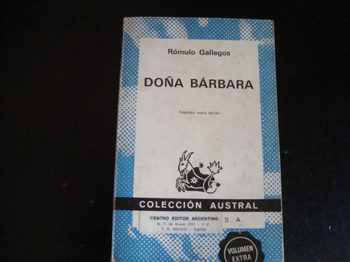 Doña Bárbara Rómulo Gallegos  