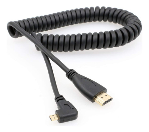 Hangton Micro Hdmi A Hdtv Hdtv Cable In Spiral For Dslr Dv