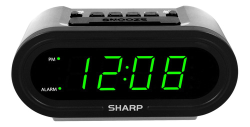 Sharp - Alarma Digital Con Accuset, Reloj Inteligente Automá