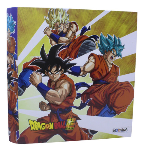 Carpeta N3 Escolar Mooving Dragon Ball Goku Super Sayajin 3