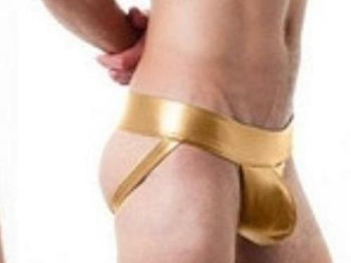 Colaless Hombre Suspensor Sexy Sensual Dorado