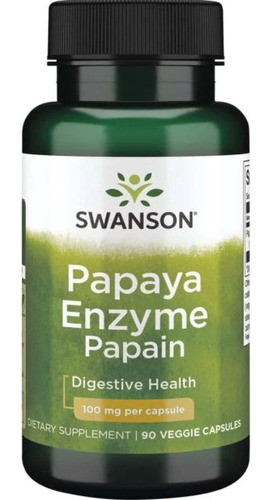Papaya Enzyme Papain Enzima Digestiva 90cap Envio Gratis