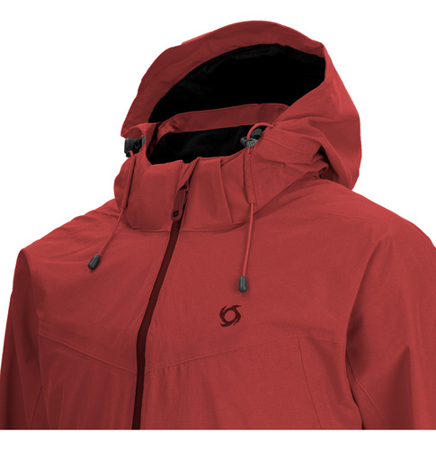 Cortaviento Impermeable Storm Roja Hombre Doite