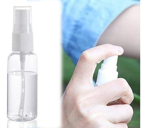 20 Botellas De Spray De Plástico Recargables De 100 Ml.