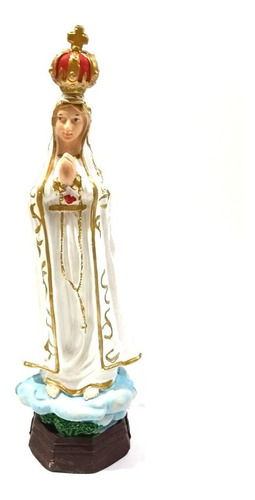 Figura Virgen De Fátima 22 Cm Importada - Arcana Caeli