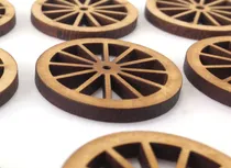 Comprar Carroça Mdf Cru 20 Rodas Com 7cm + 20 Ferraduras De 5cm
