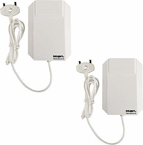 Instapark Water Alarm, 120db Loud Alarm Audio And Bright
