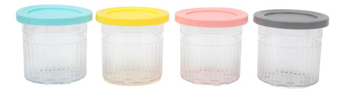 Contenedores Para Tazas De Helado, 4 Unidades, 600 Ml, Reuti