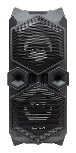 Imagen 2 de 2 de Parlante Master-G Mgtwister portátil con bluetooth negra