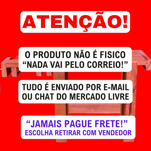 Projeto Bancada De Marceneiro Para Marcenaria Detalhado