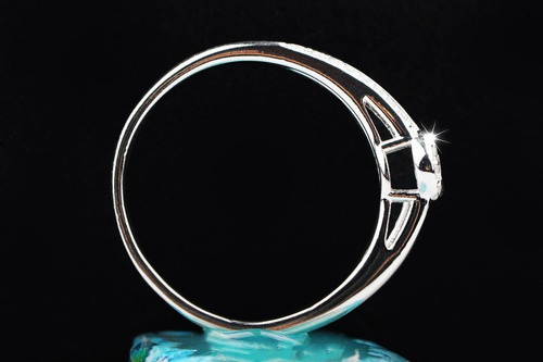 Imagen 5 de 10 de Anillos Compromiso Oro 18k Parejas Promesa Regalo Elegante.