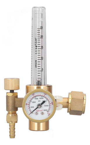 Válvula Reguladora De Soldadura Caudalímetro De Latón Co2 Ga