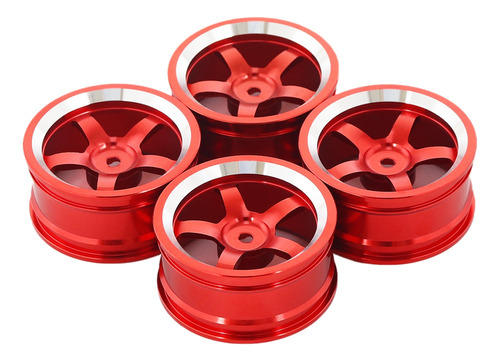 Llantas De 52 X 26 Mm, 4 Unidades, Para Coches Rc, 1/10 Flat