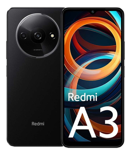 Celular Xiaomi Redmi A3 Dual Sim 64gb/3gb, 6.71'', 8mpx, Blk