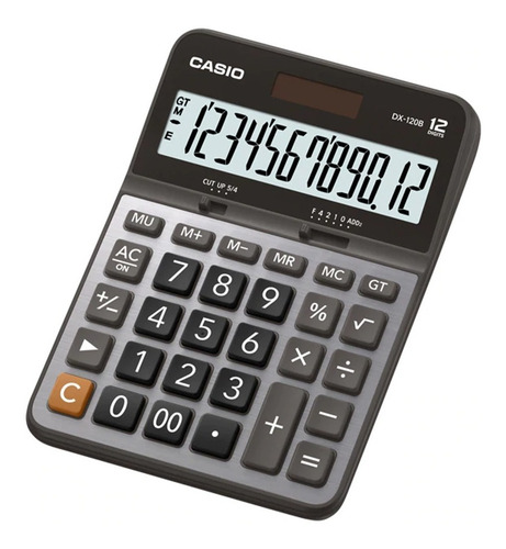 Imagen 3 de 6 de 2 Calculadoras Casio Escritorio Dx-120b 12 Dígitos Solar