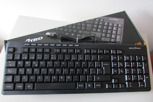 Teclado Multimedia Usb Color Negro Teletrabajo Home Office