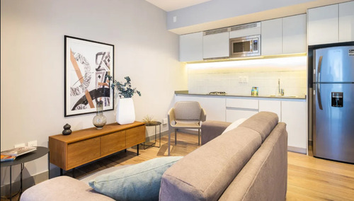 Loft En Edificio Inteligente Con Amenidades Con O Sin Muebles