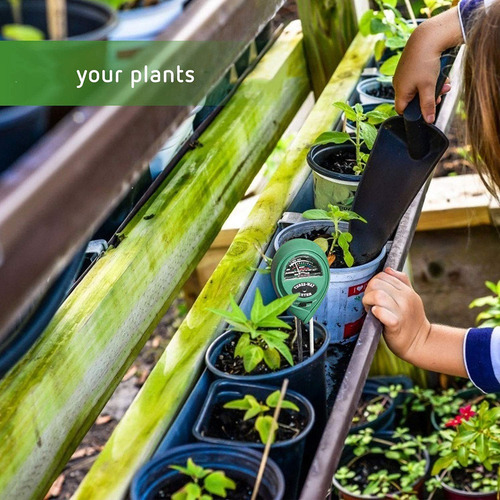 Medidor De Humedad Para Plantas 3 En 1, Medidor De Luz Y Ph,