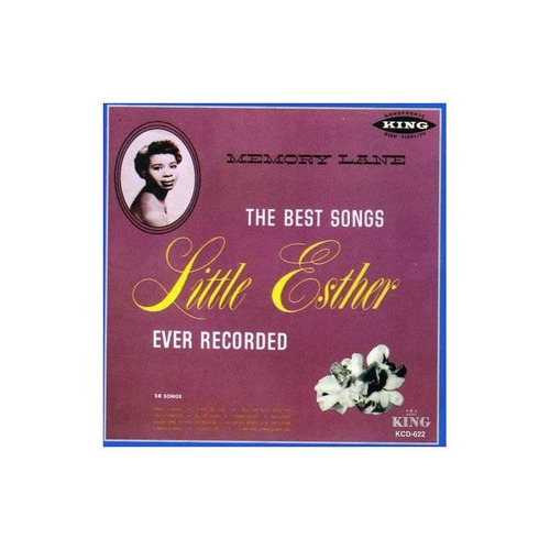 Little Esther Memory Lane: Her Best Songs Ever Usa Import Cd