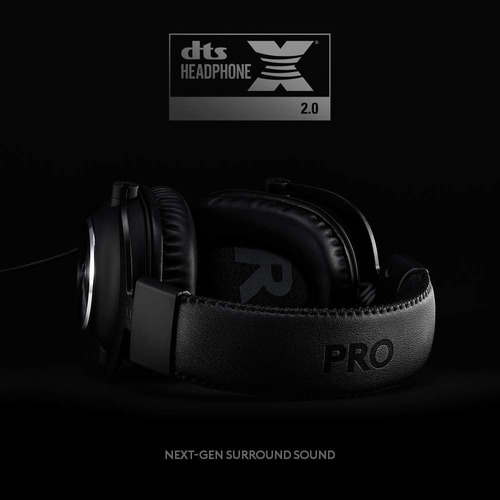 Imagen 3 de 6 de Auriculares Headset Gamer Logitech G Pro X Pc 7.1 Ps4 Xbox