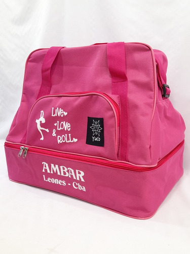 Imagen 3 de 9 de Bolso Cajon Patin Artistico Liso - Yuco - Elegir Color