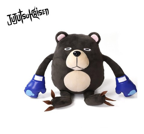 Pelúcia Urso Boxeador Jujutsu Kaisen Anime Japonês