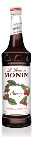  Monin, Jarabe Cereza, Botella, 750 Mililitros