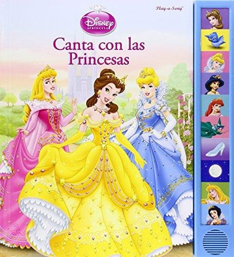 Libro Pasta Dura Disney Canta Con Las Princesas