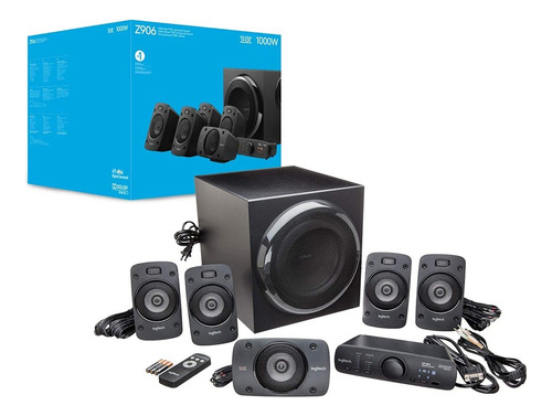 Logitech Z-906 Sistema De Altavoces Para Teatro En Casa Cana