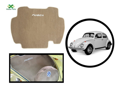 Tapete Porta Mala Fusca 67 Até 86 Caramelo Selecione O Ano