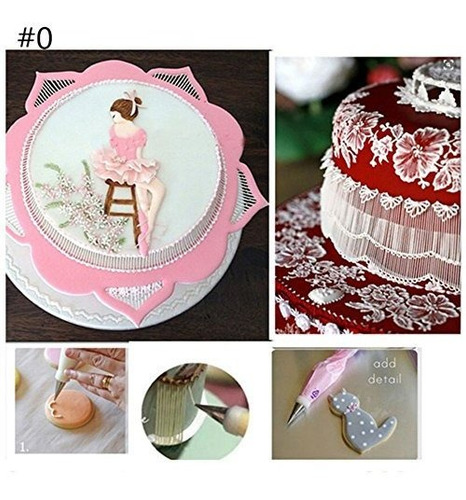 Cocina Go 7 Pcs Set Cake Decorating Tips 5 Tubo Texto