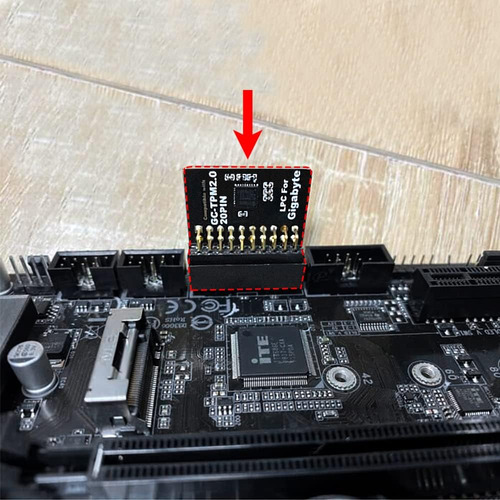 Módulo Newhail Tpm2.0 Lpc 20pin Módulo Con Infineon Slb9665