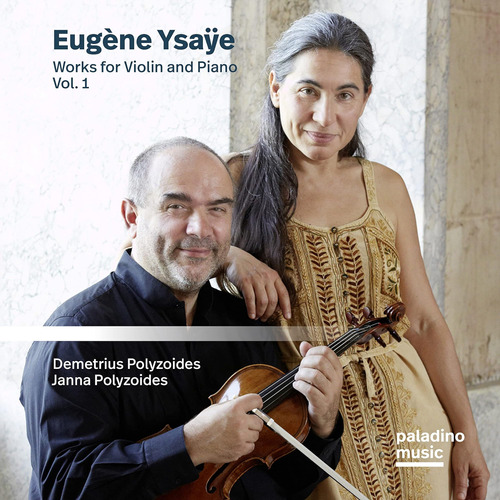 Cd: Eugene Ysaye: Obras Para Violín Y Piano 1