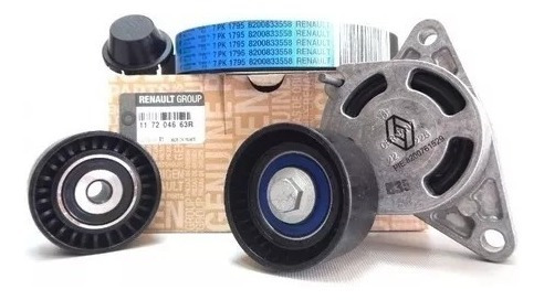 Imagen 2 de 5 de Kit Correa Accesorios Master G9u 2.5 Dci Original Renault