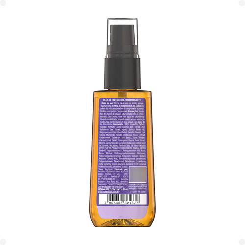 Óleo De Tratamento Super Óleos S.o.s Cachos 42ml Salon Line